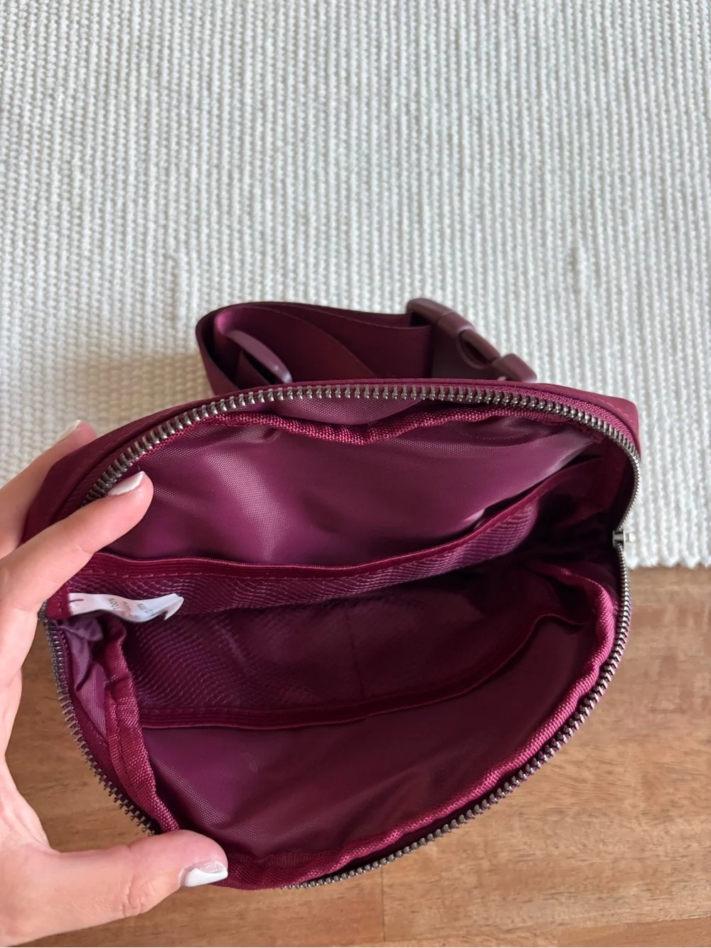 HALARA Burgundy Fanny Pack NWT